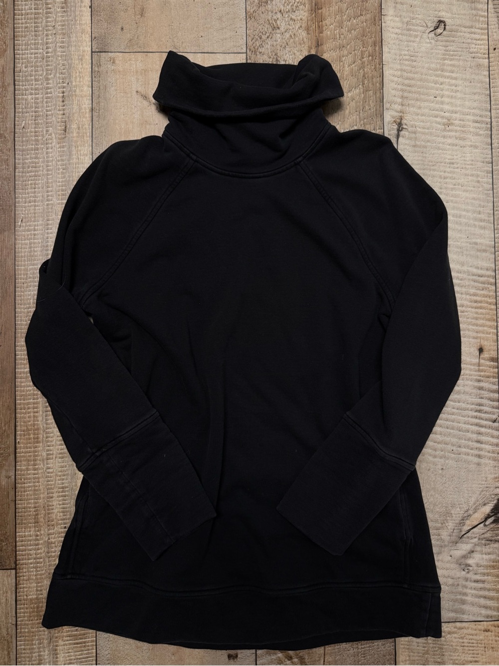 lululemon athletica Black Cowl Neck Sweater